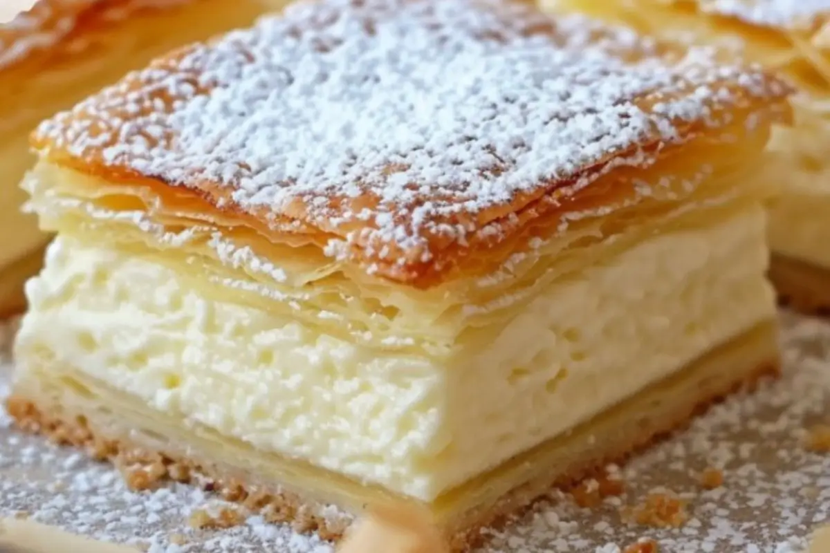 Fiz Esse Bolo de Creme Polonês e ficou um espetáculo