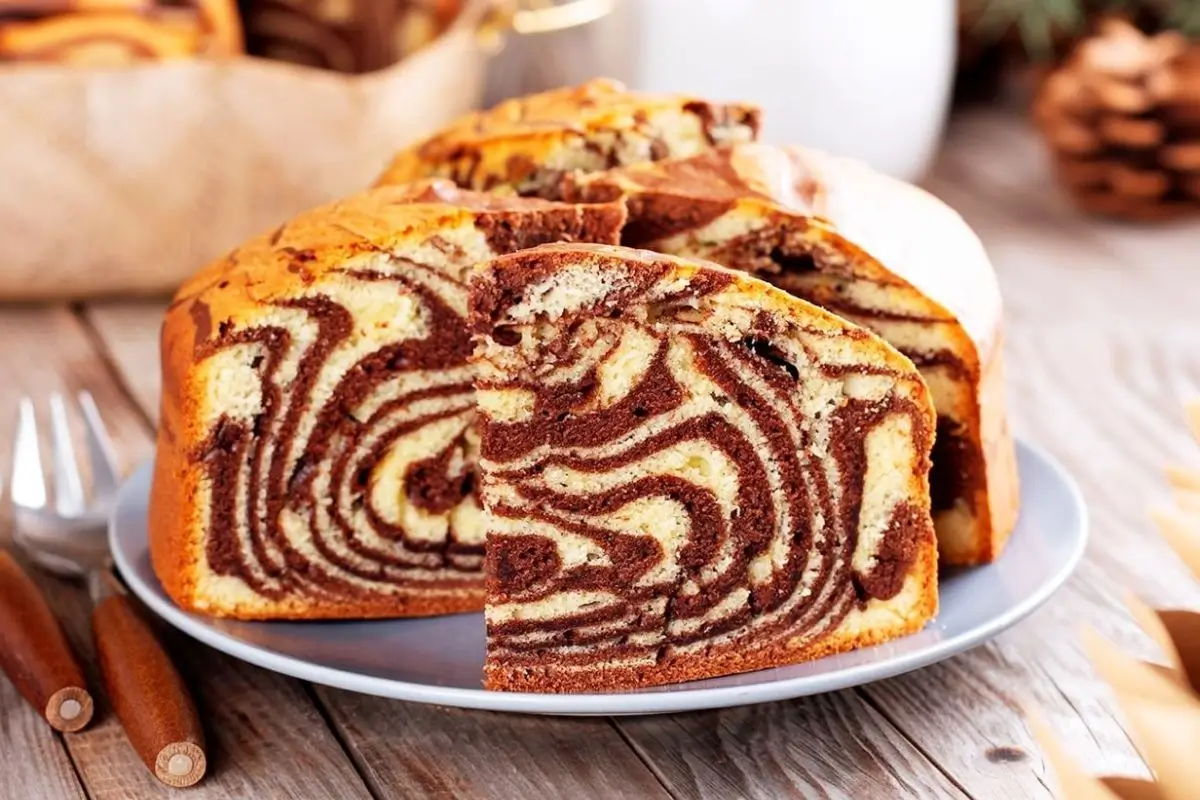 Bolo Mármore fofinho que vai encantar sua mesa