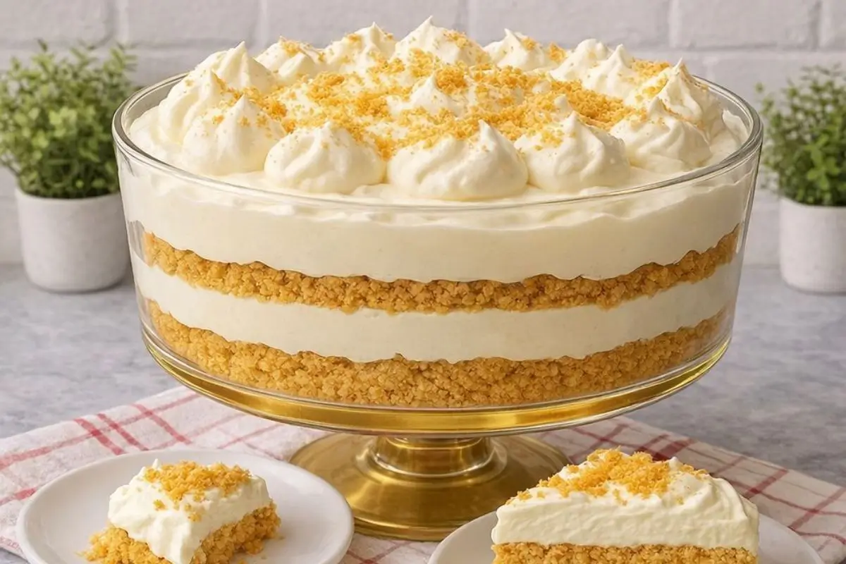 Torta belga com chocolate branco: cremosa e irresistível