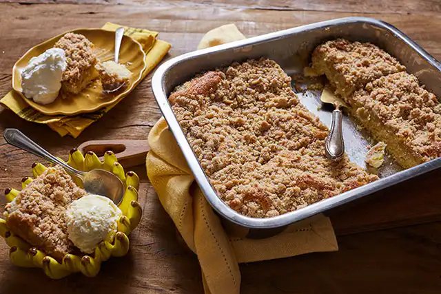 Como Fazer Cuca de Banana Cremosa que Derrete na Boca.