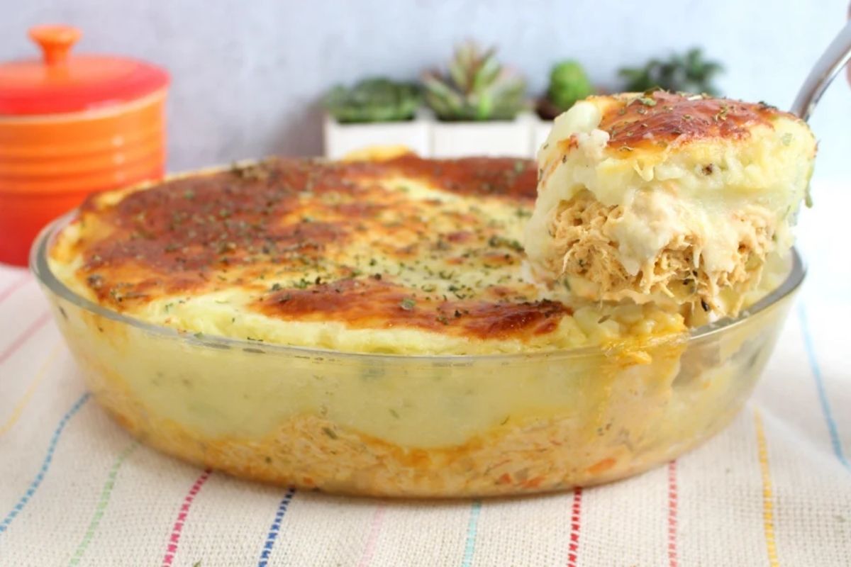 Escondidinho de Frango Cremoso e Irresistível
