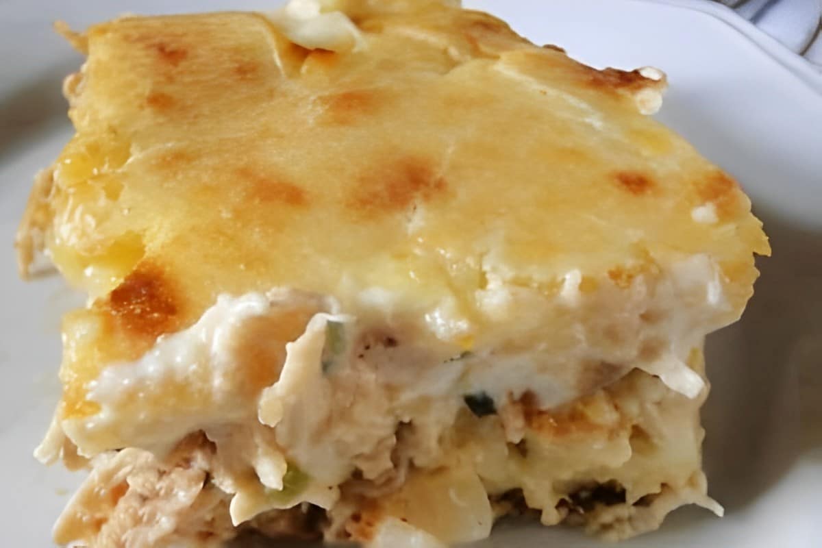 Torta Salgada Cremosa da vovó